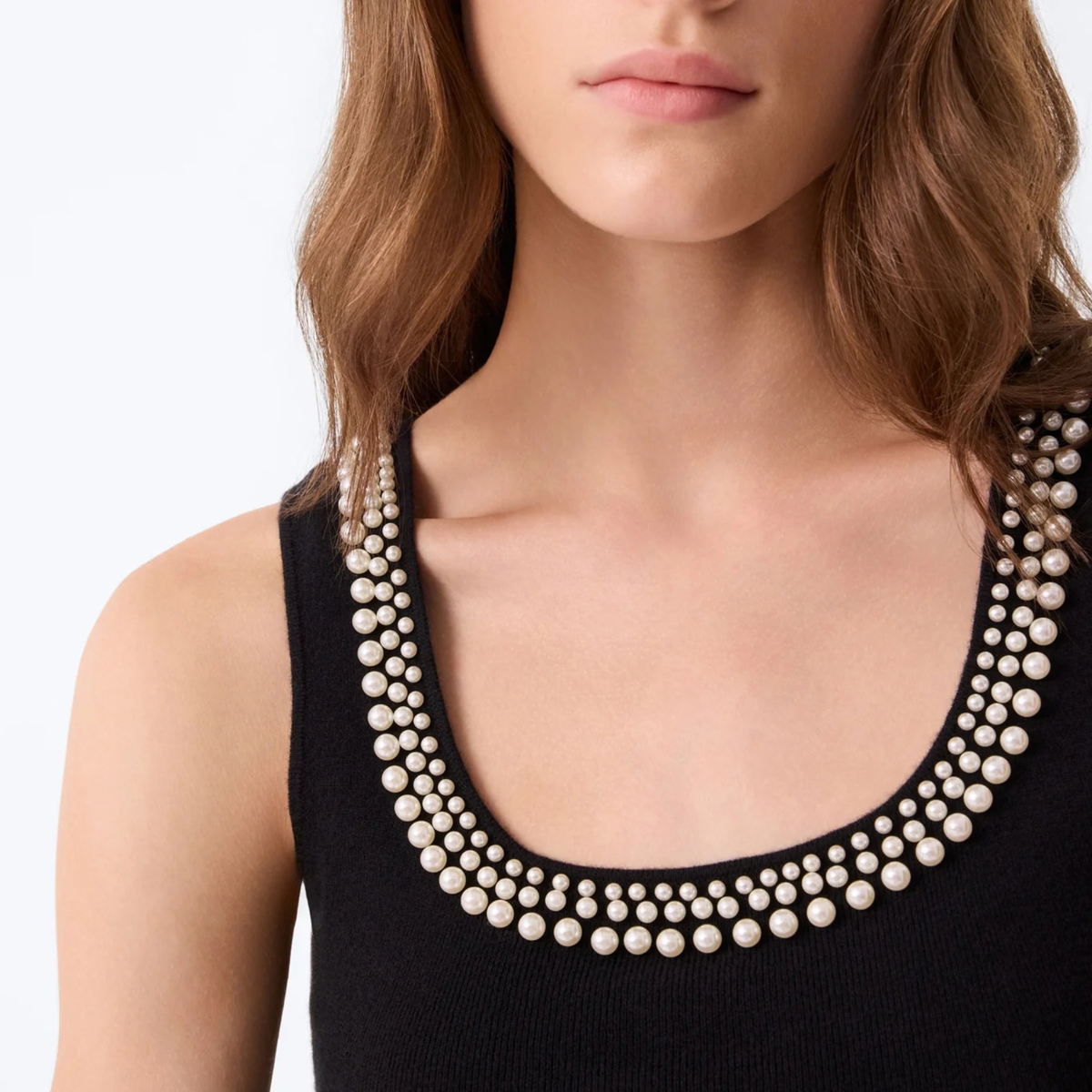KUJTEN - W’ Naomi Pearl Tank Top