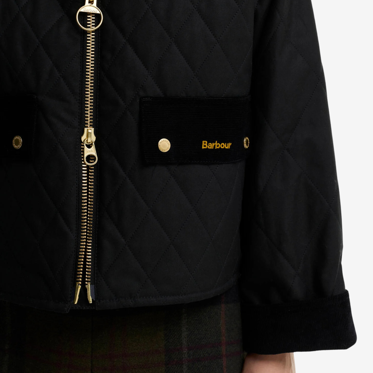 BARBOUR - W’ Icons Quilted Spey Wax Jacket
