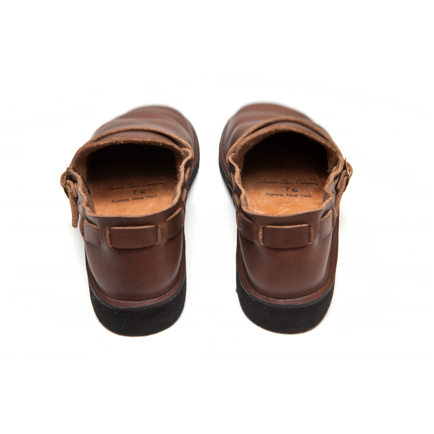AURORA SHOE CO. - Men's Middle English Brown