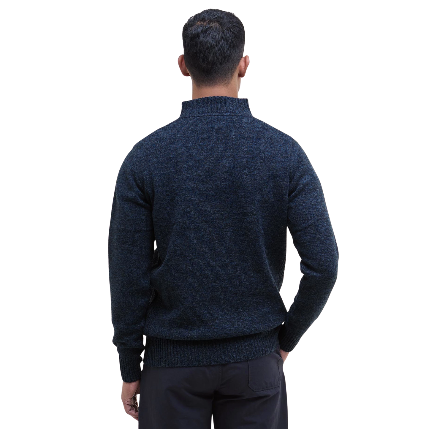 BARBOUR - Essential L/Wool Half Zip