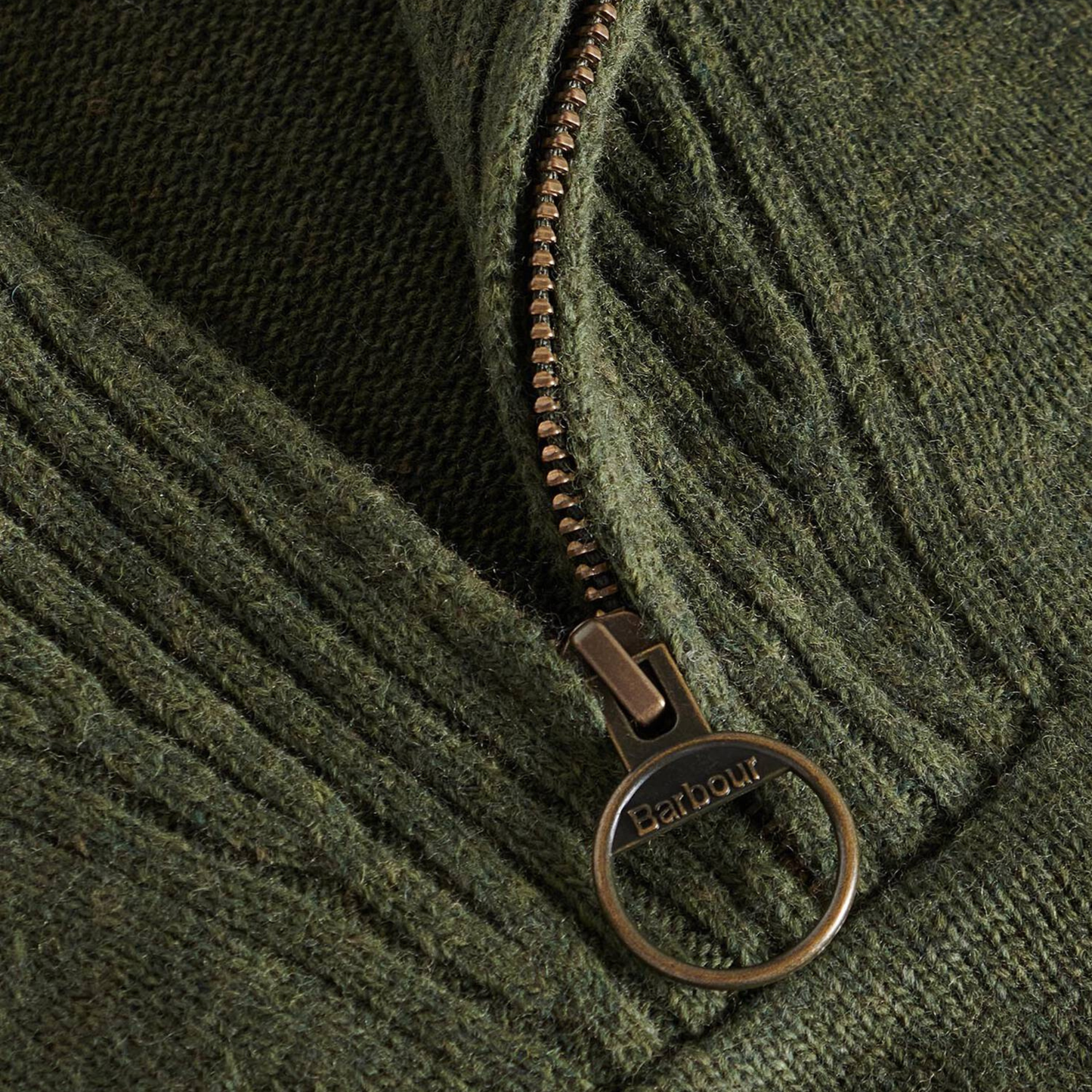 BARBOUR - Essential L/Wool Half Zip