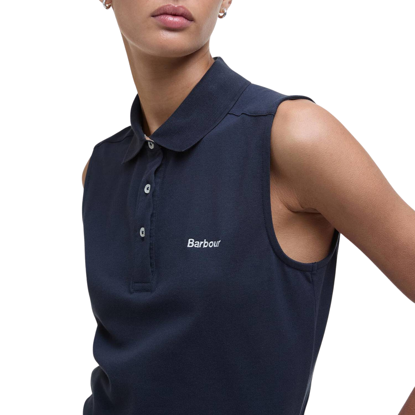 BARBOUR - W' Bowford Sleeveless Polo Top