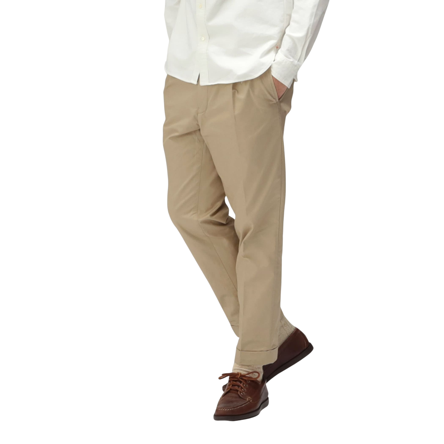 BEAMS+ - 1 Pleat 80/30 Twill Pant