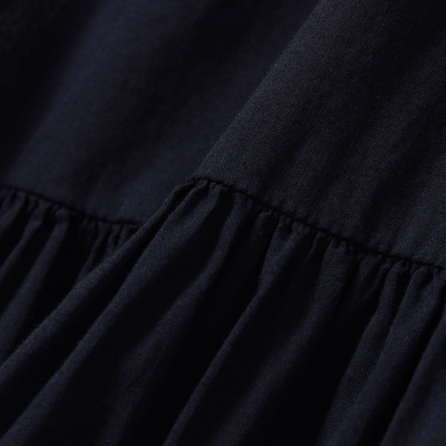 BEAMS BOY - W' Cotton Gather Non Sleeve Shirt