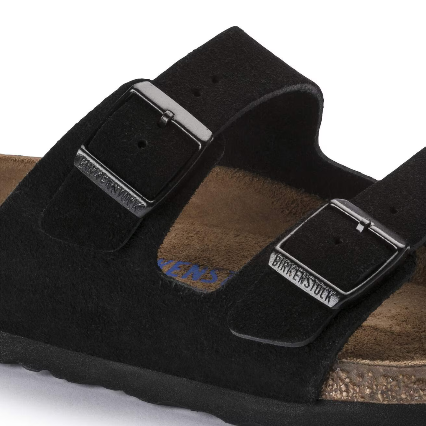 BIRKENSTOCK - Arizona SFB Suede Leather Black