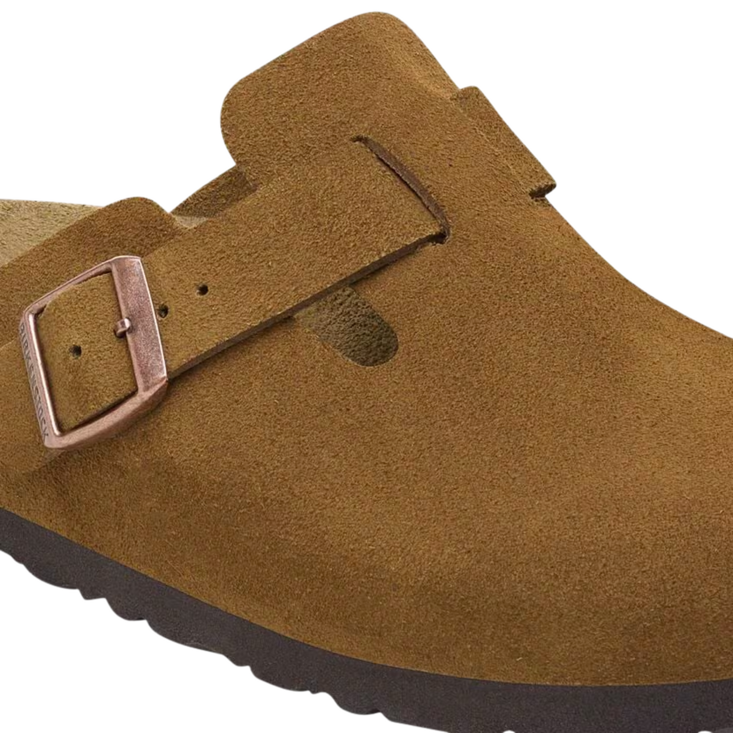 BIRKENSTOCK - Boston Suede Leather Mink