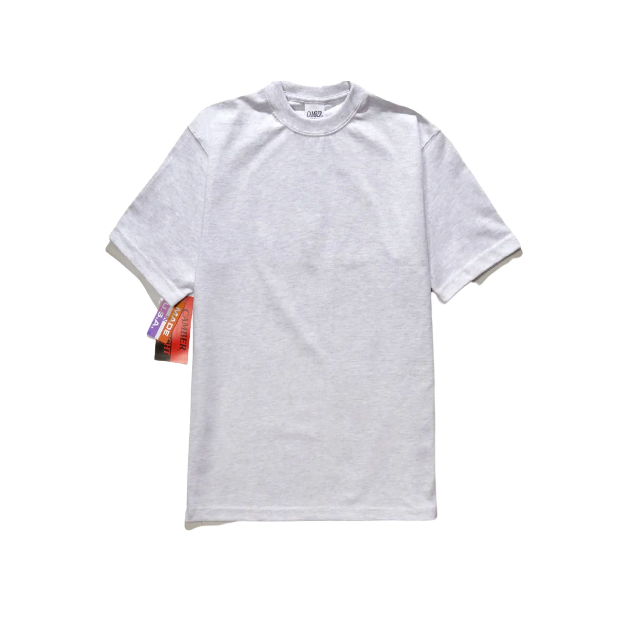 CAMBER USA - 6OZ Finest T-Shirt Grey – Binario09