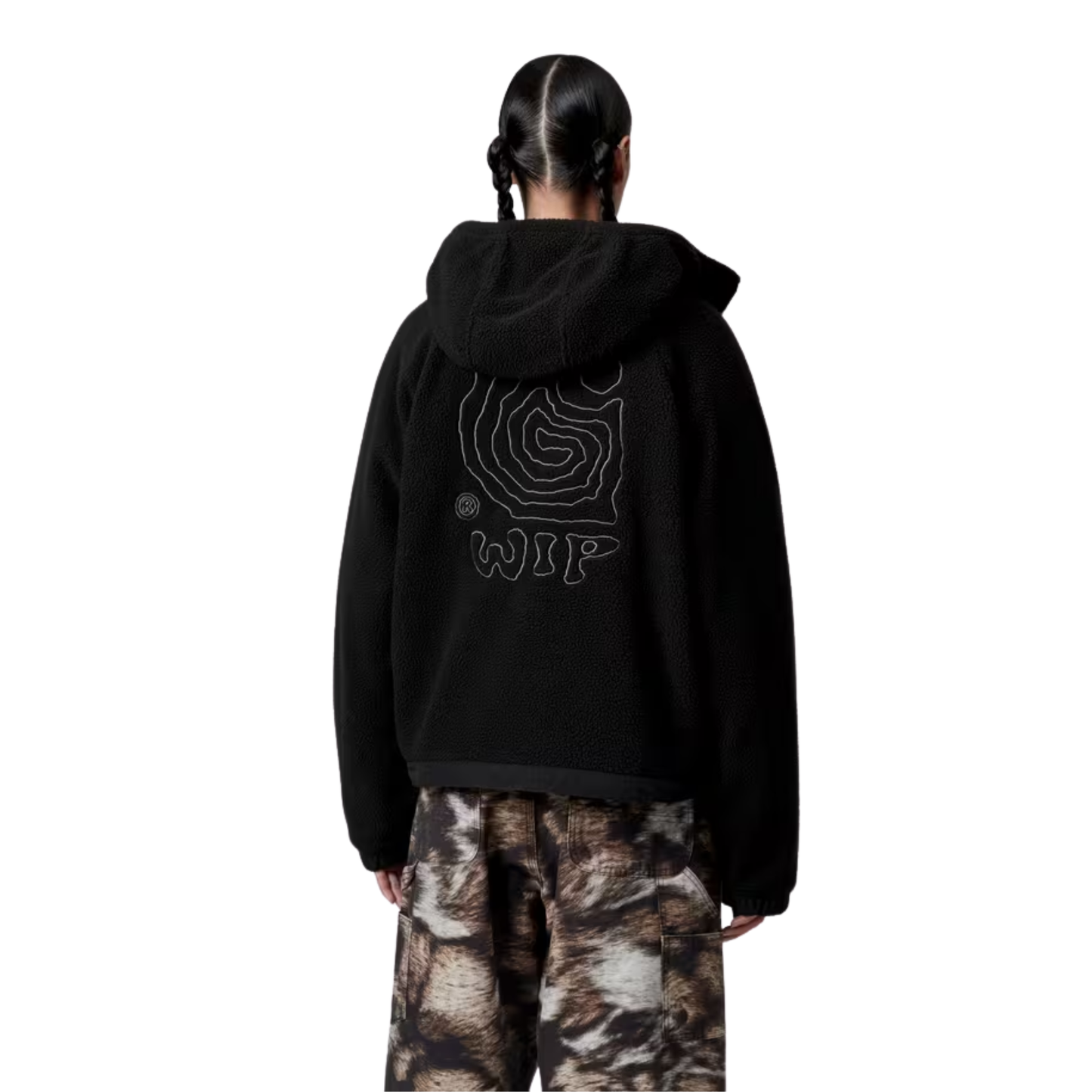 CARHARTT WIP - W' Hooded Helix Fleece Jacket