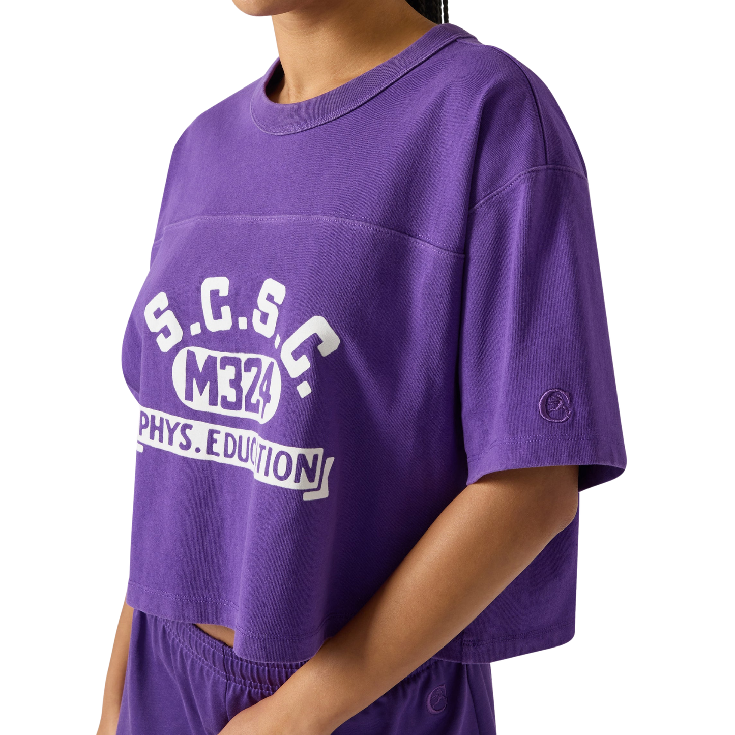 CHAMPION - W' S\S Crewneck Croptop T-Shirt