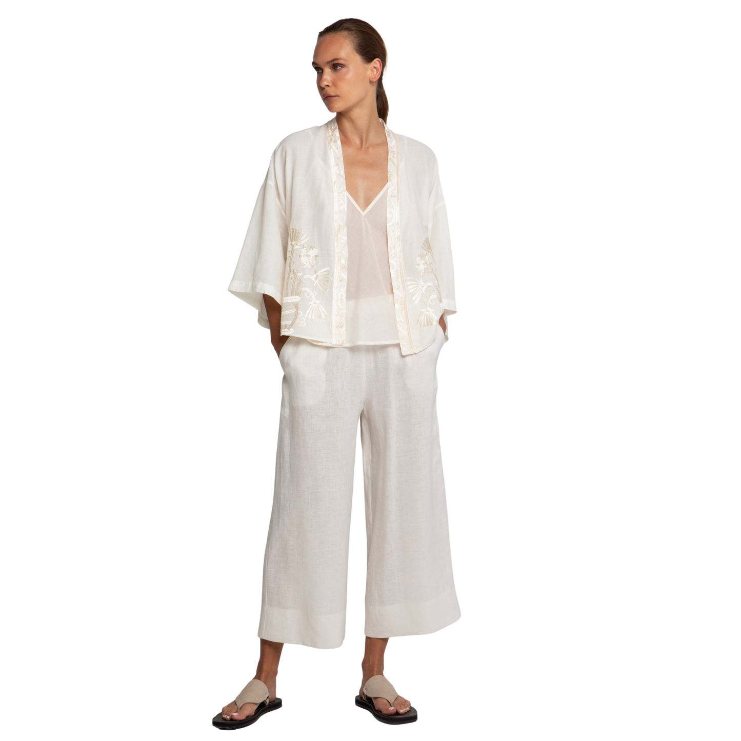 GREEK ARCHAIC KORI - Kimono Short Crete