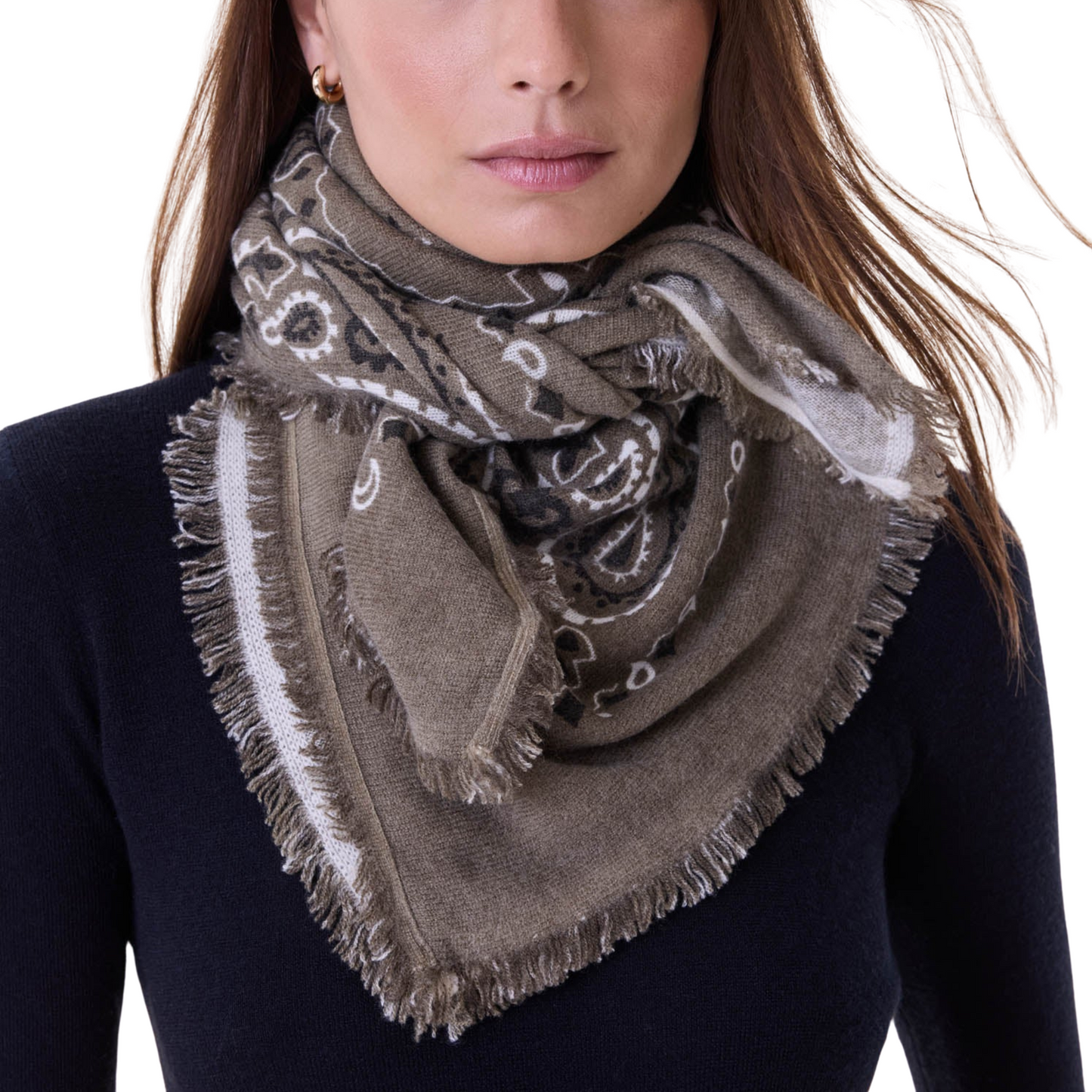 KUJTEN - Large Bandana Hachiko Bico Unisex