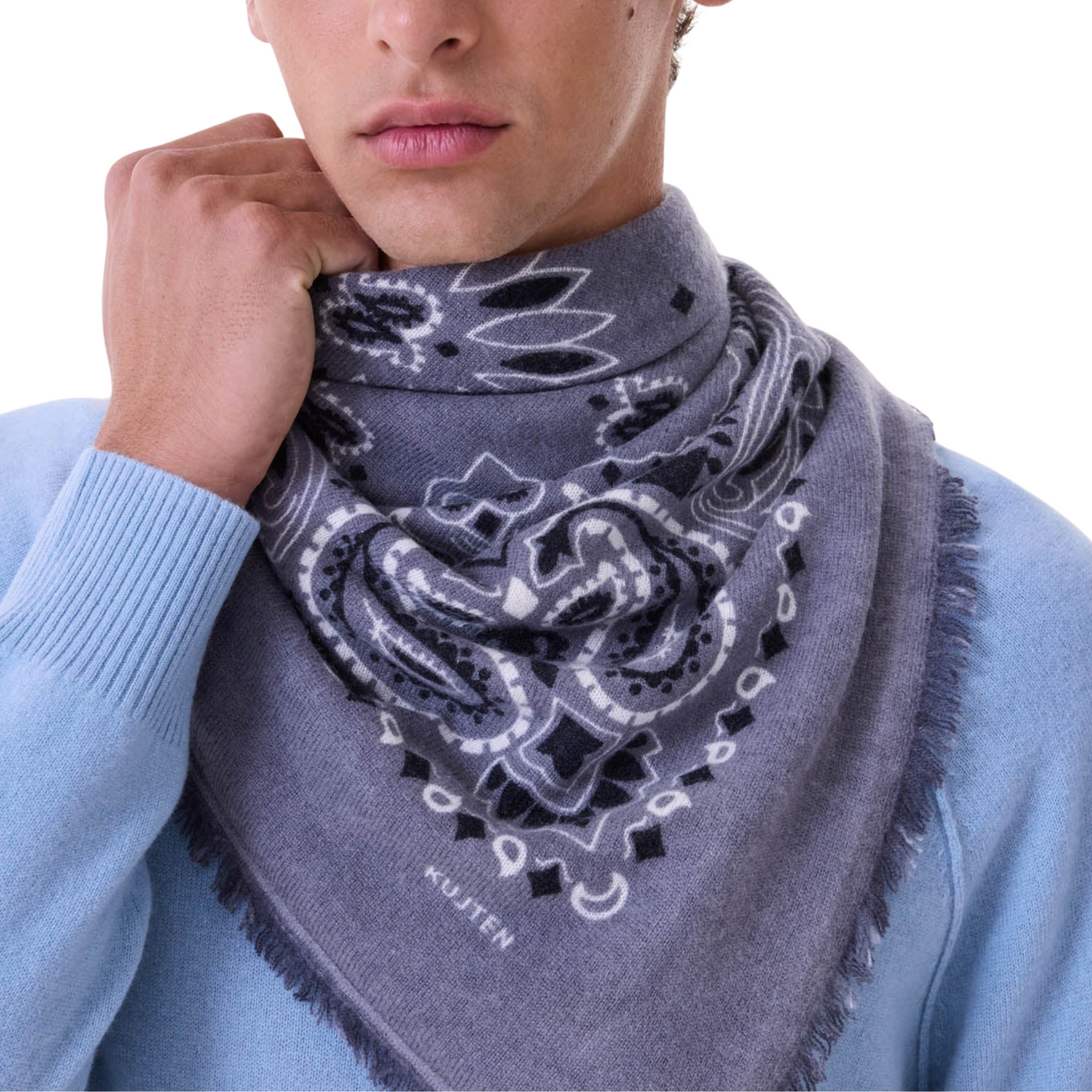 KUJTEN - Large Bandana Hachiko Bico Unisex