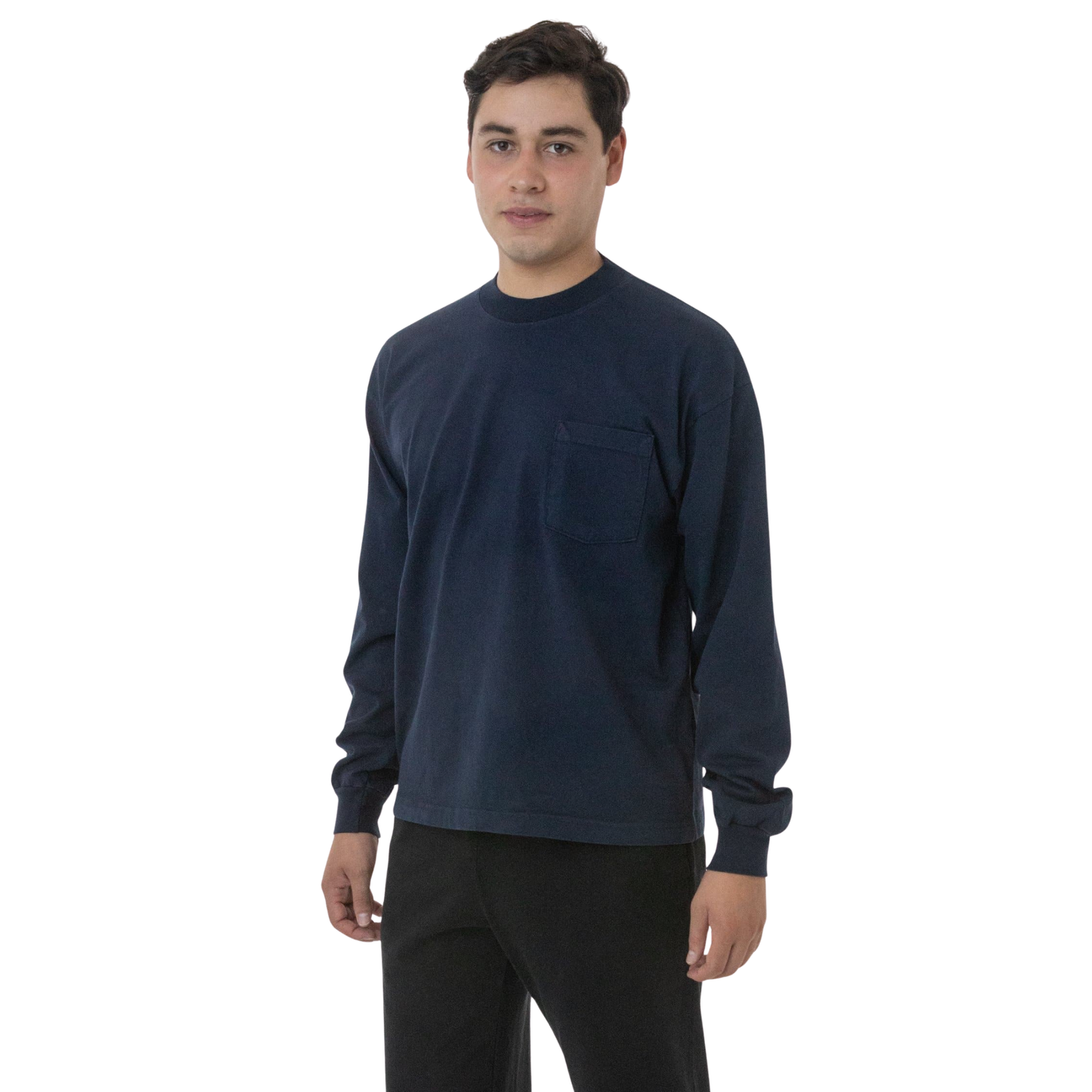 LOS ANGELES APPAREL - 8.5oz Heavy Jersey Long Sleeve Boxy Work Shirt