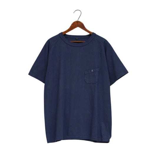 NIGEL CABOURN - 5.6oz Basic T-shirt Indigo