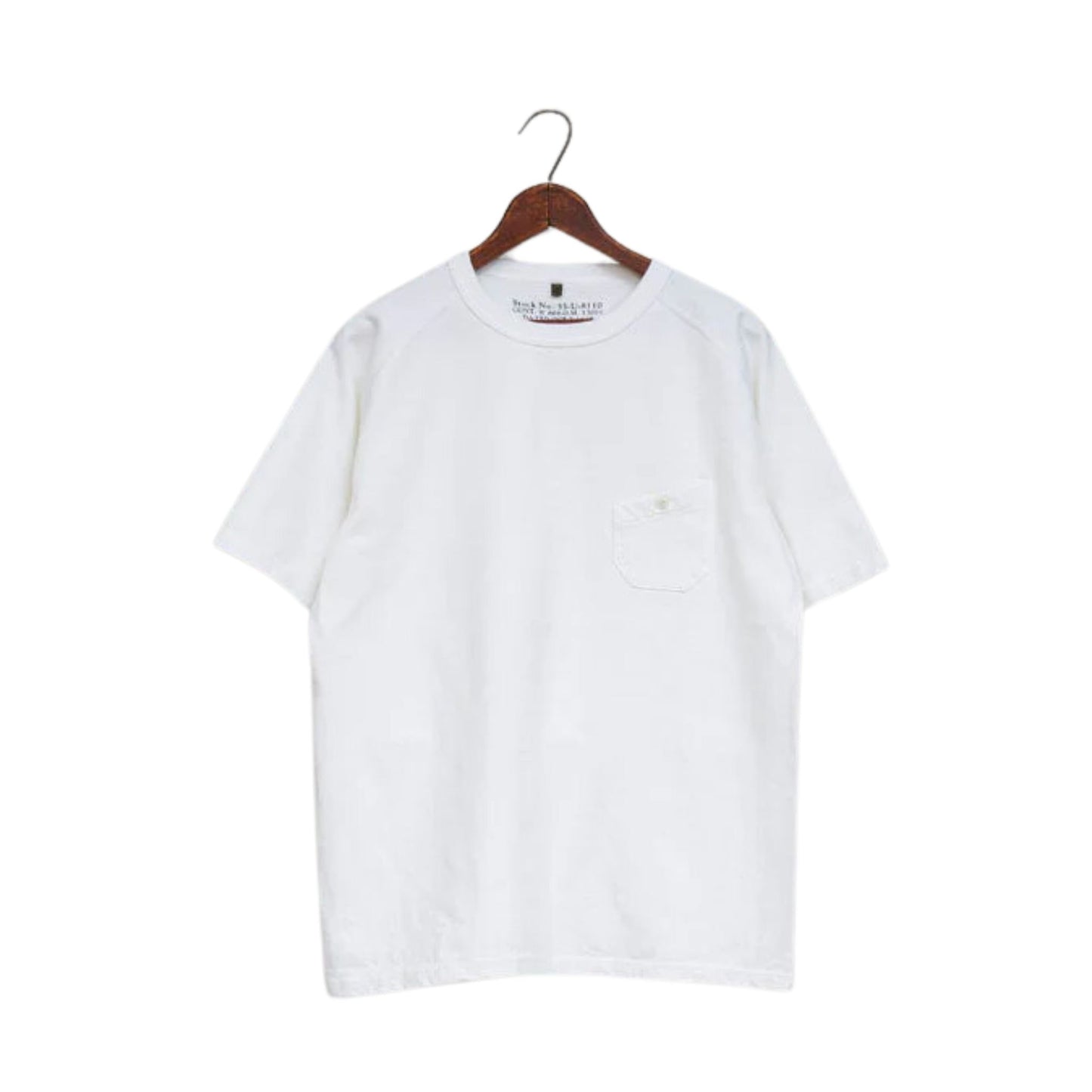 NIGEL CABOURN - 9.5oz Basic T-shirt Off White