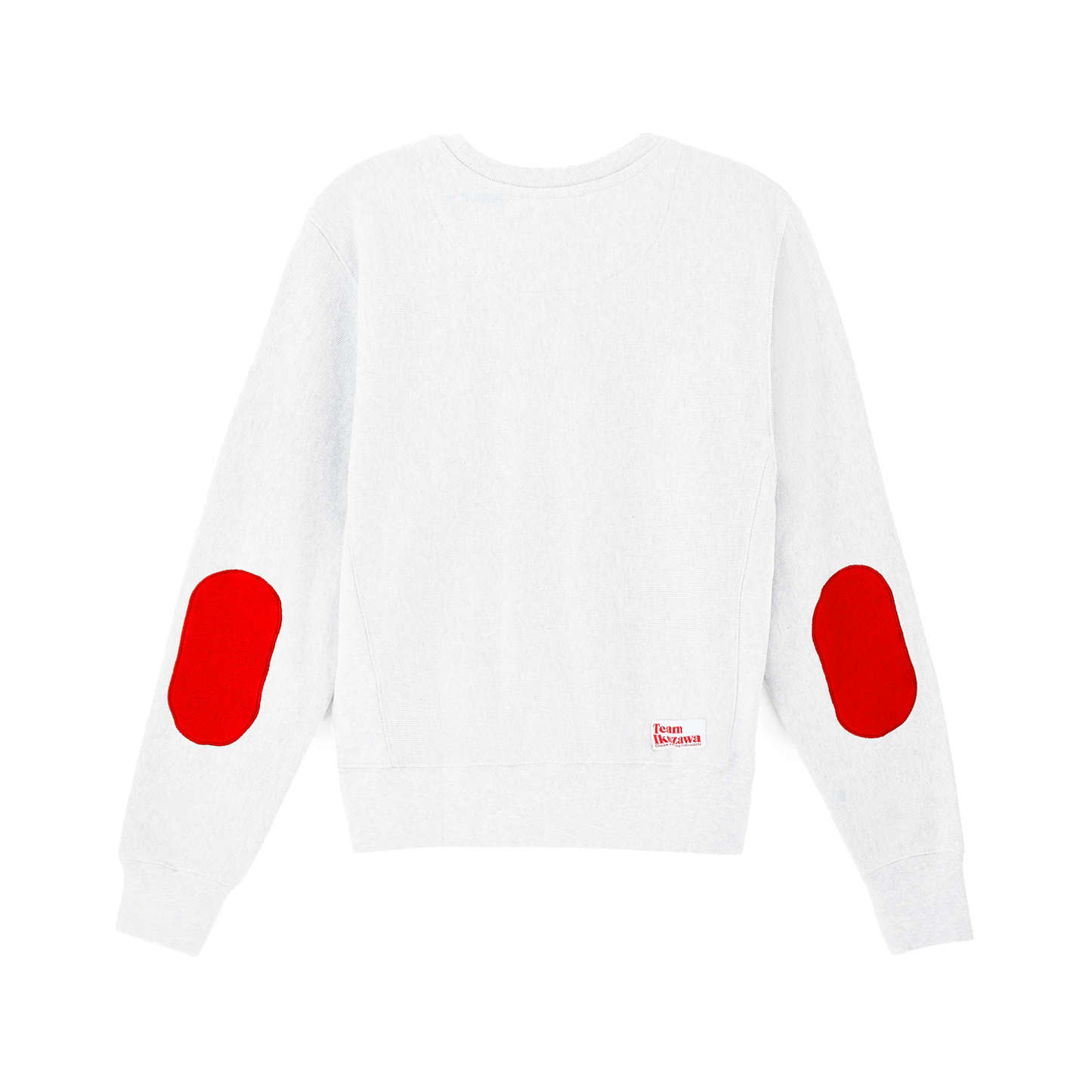 TEAM IKUZAWA - 1980s Heritage Elbow-Patch Crewneck