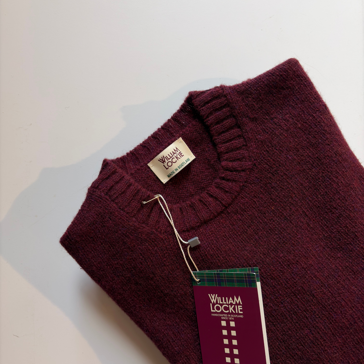 WILLIAM LOCKIE - Artyan Sh Lambswool Crew Wizard