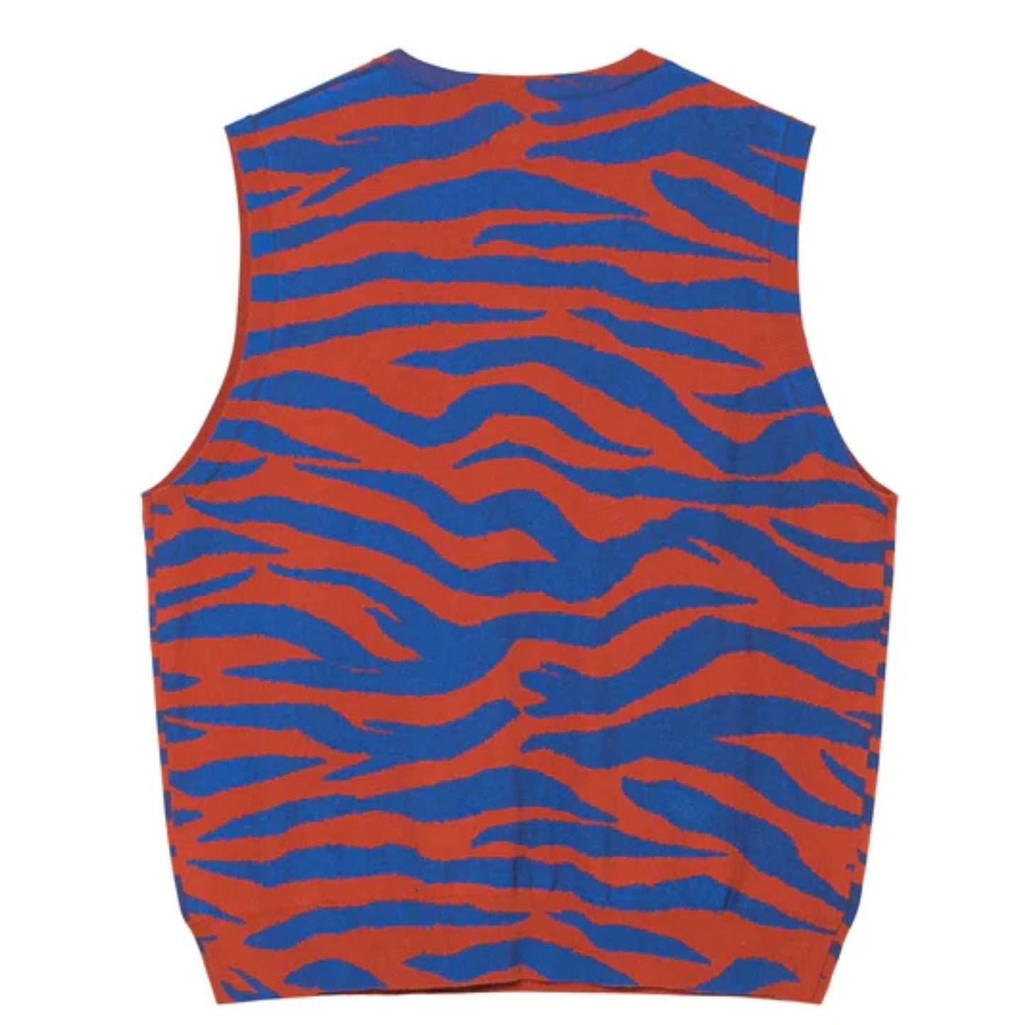 STUSSY - Tiger Printed Sweater Vest