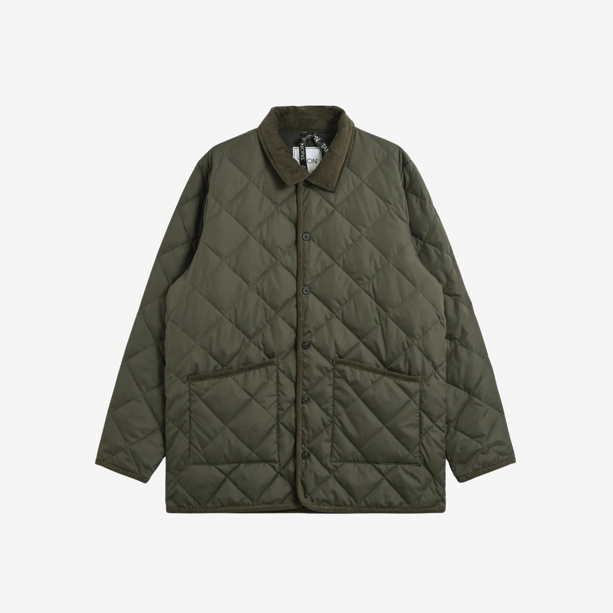 TAION - Piping Collar Down Cardigan