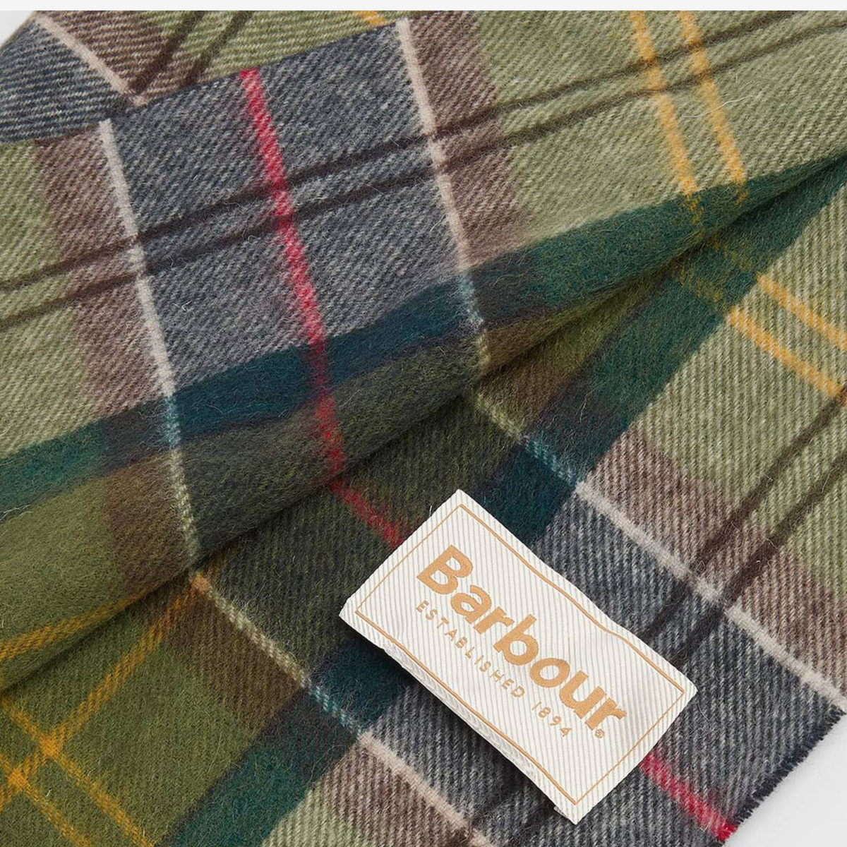 BARBOUR - W’ Serena Tartan Lambswool Scarf