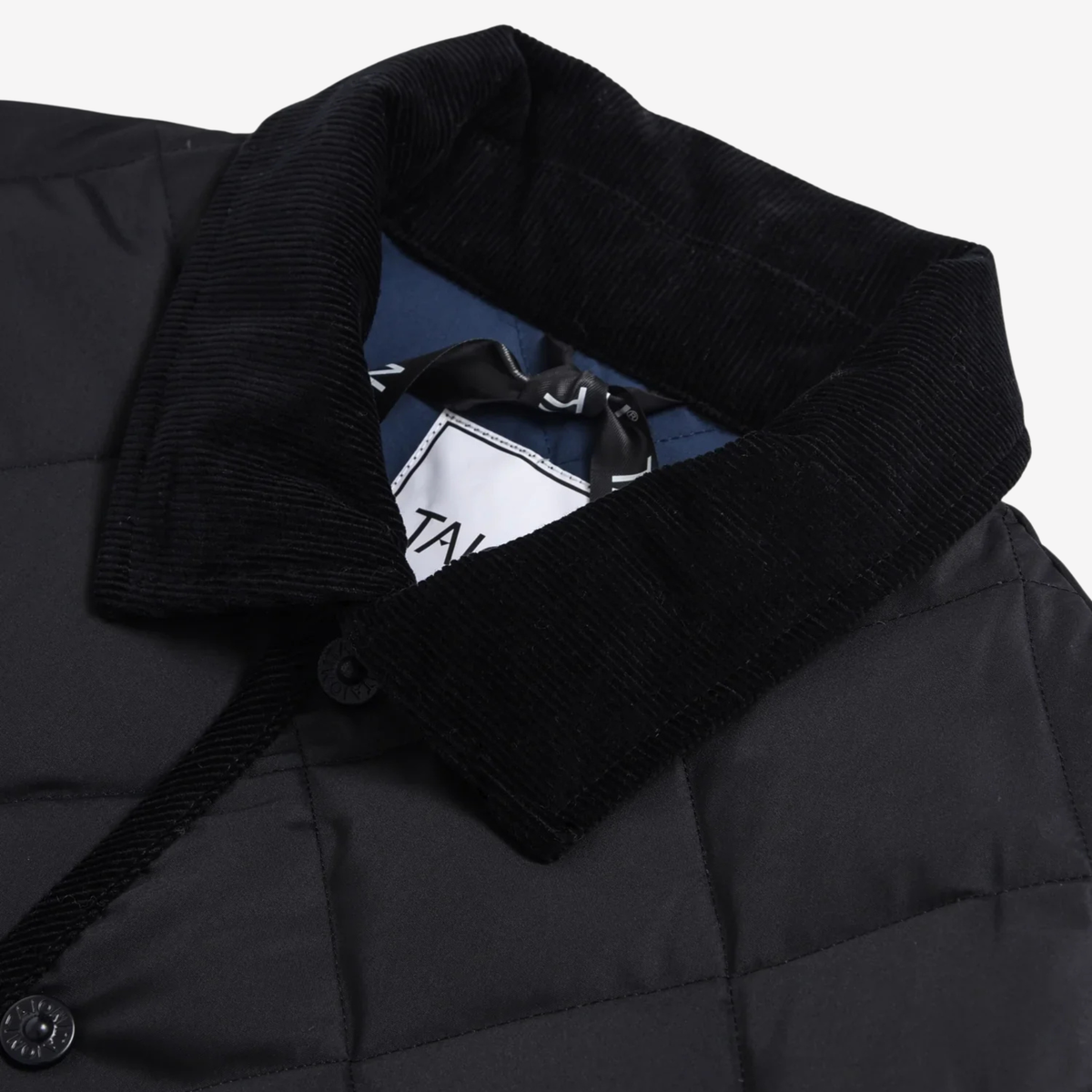 TAION - Piping Collar Down Cardigan