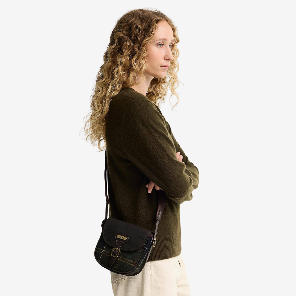 BARBOUR - W’ Whitley Tartan Mini Crossbody Bag
