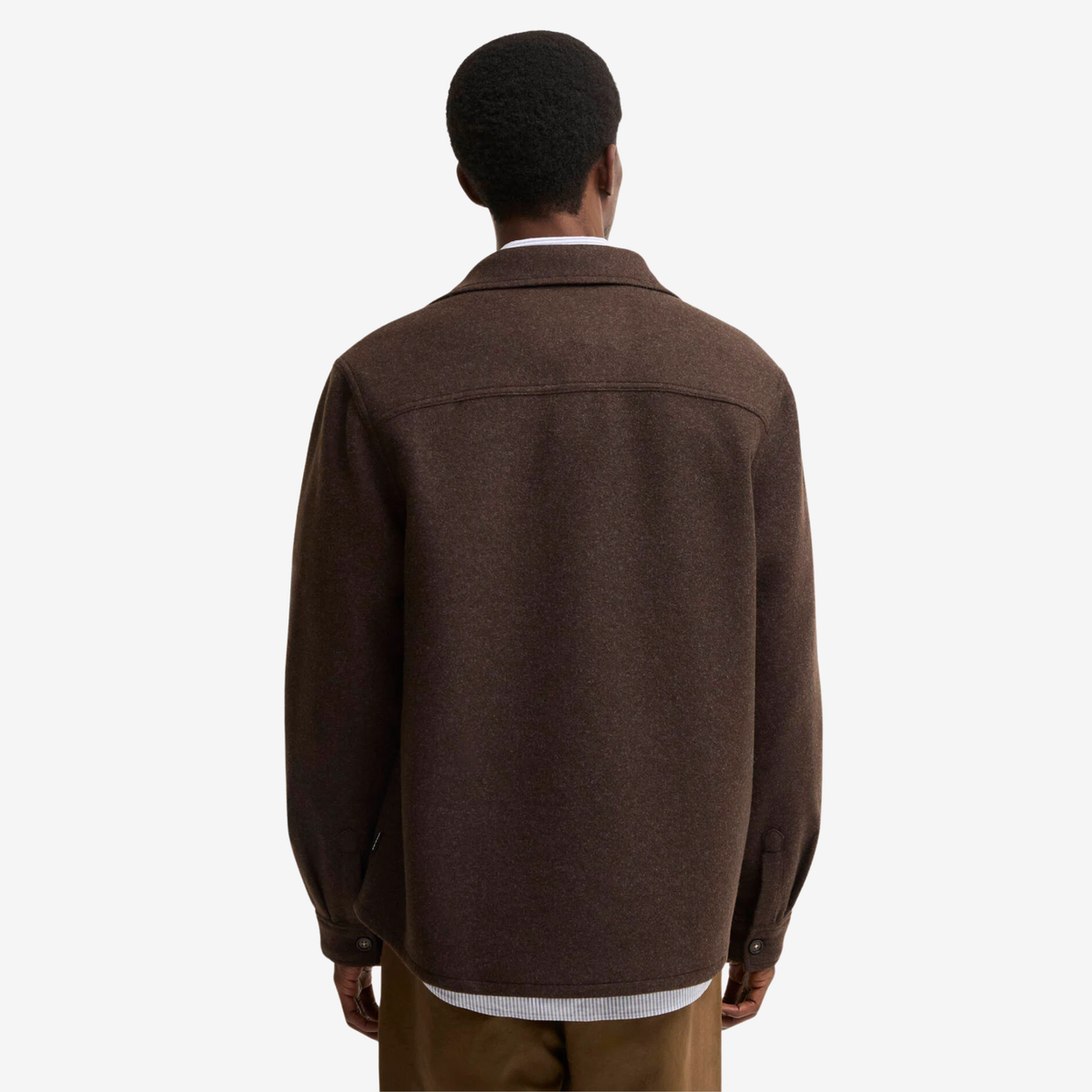 BARBOUR - Marltown Tailored Wool Blend Overshirt