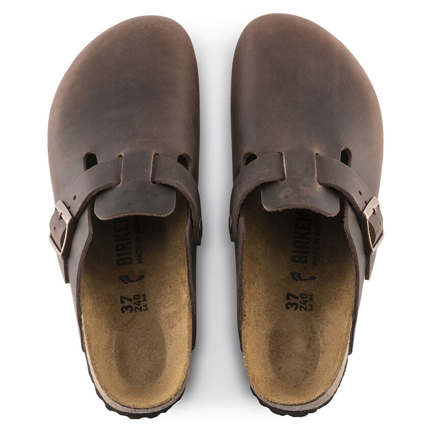 BIRKENSTOCK - Boston Oiled Leather Habana