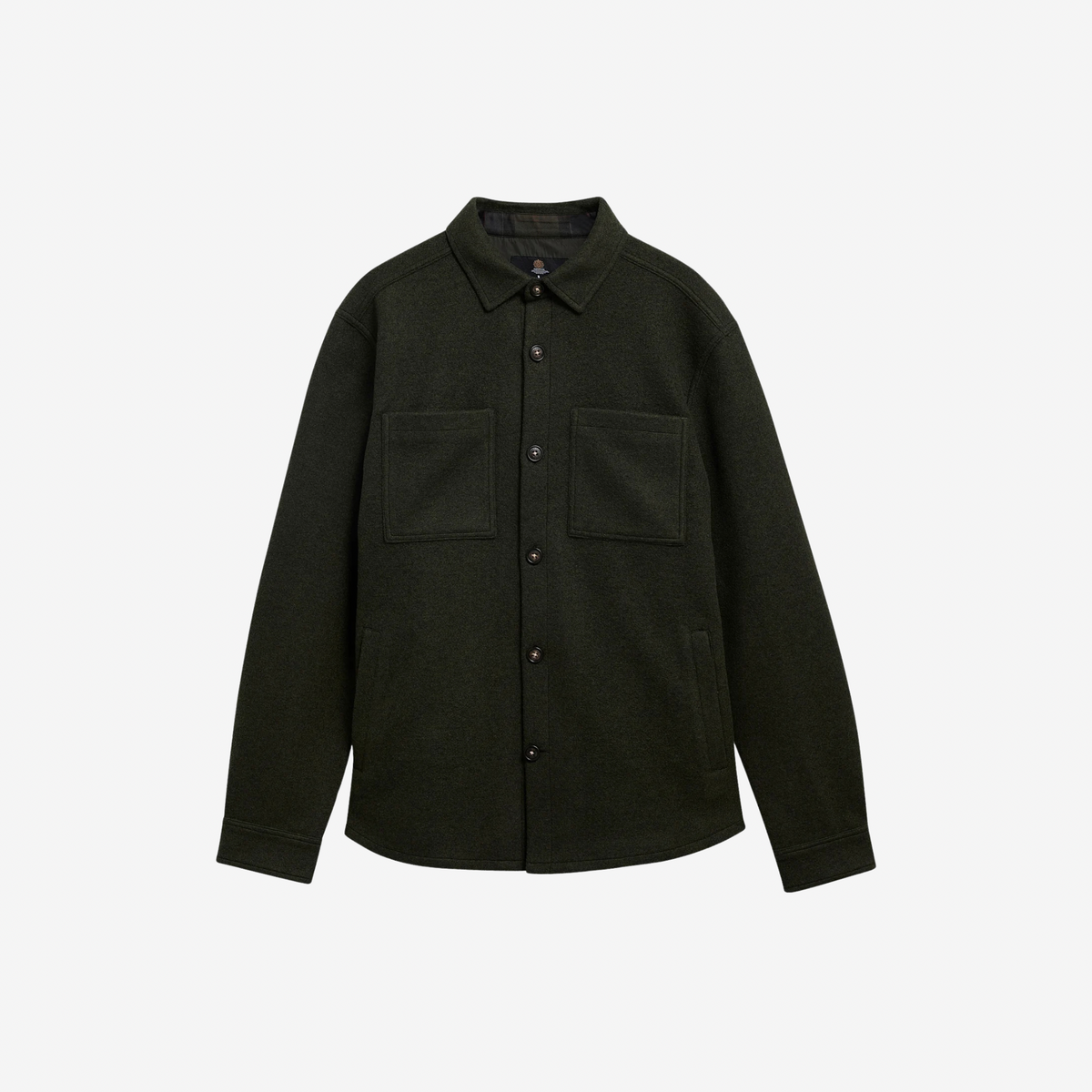 BARBOUR - Marltown Tailored Wool Blend Overshirt