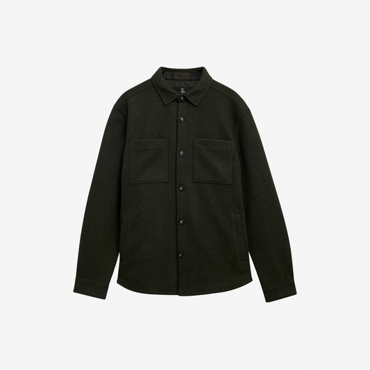BARBOUR - Marltown Tailored Wool Blend Overshirt