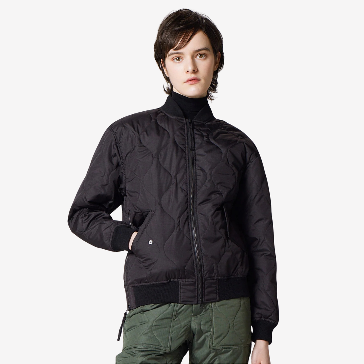 TAION - Military MA 1 Down Jacket (Hard Shell)