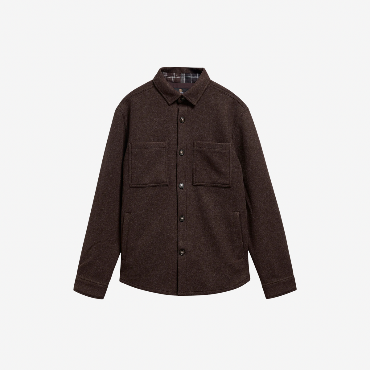 BARBOUR - Marltown Tailored Wool Blend Overshirt