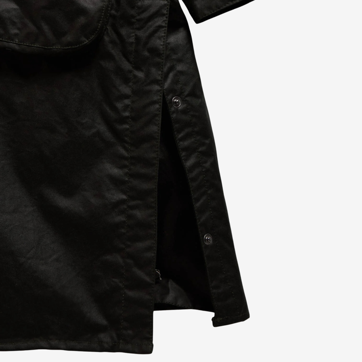 BARBOUR x A.P.C. - Sugarlump Bedale Long Wax Jacket