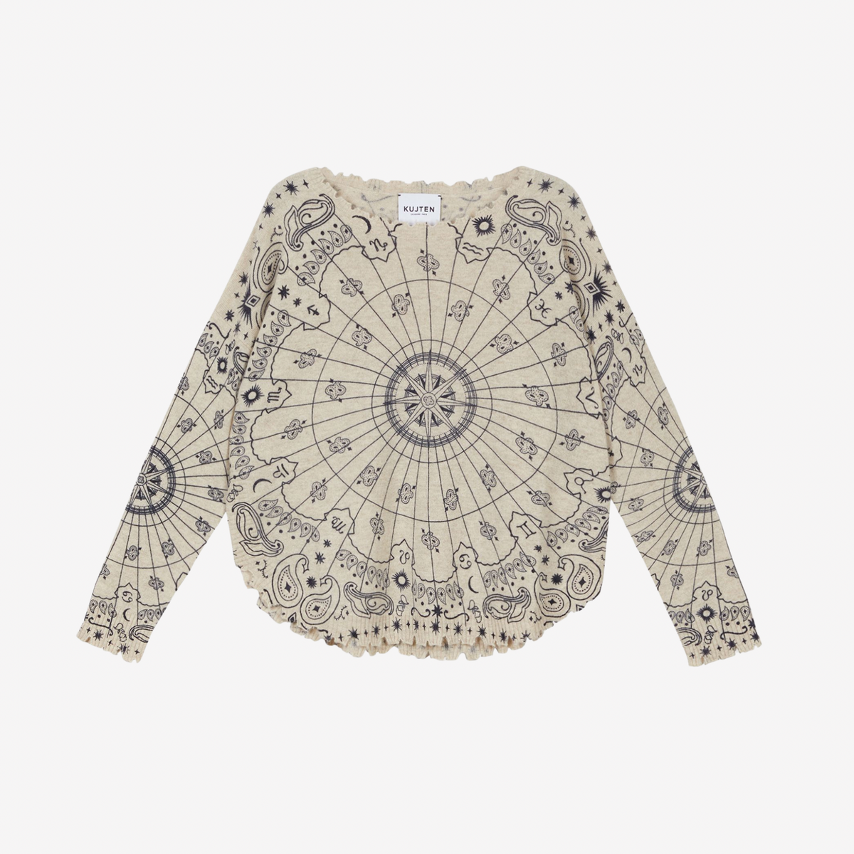 KUJTEN - W’ Mela Bandana Astro Sweater