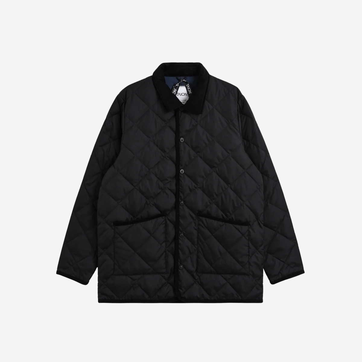TAION - Piping Collar Down Cardigan