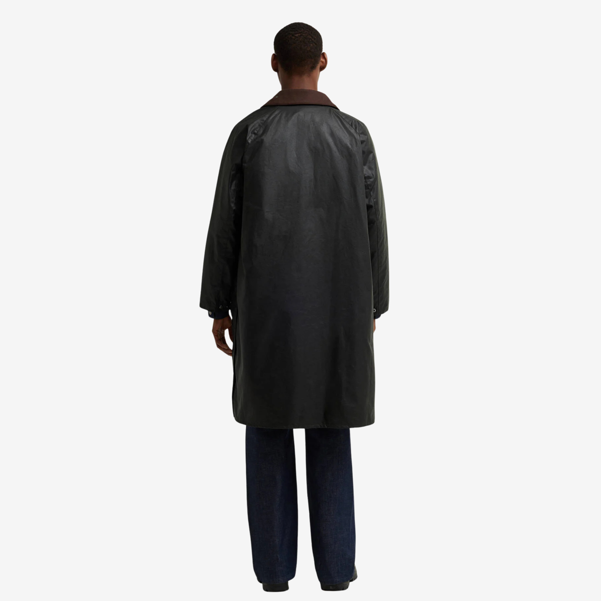 BARBOUR x A.P.C. - Sugarlump Bedale Long Wax Jacket