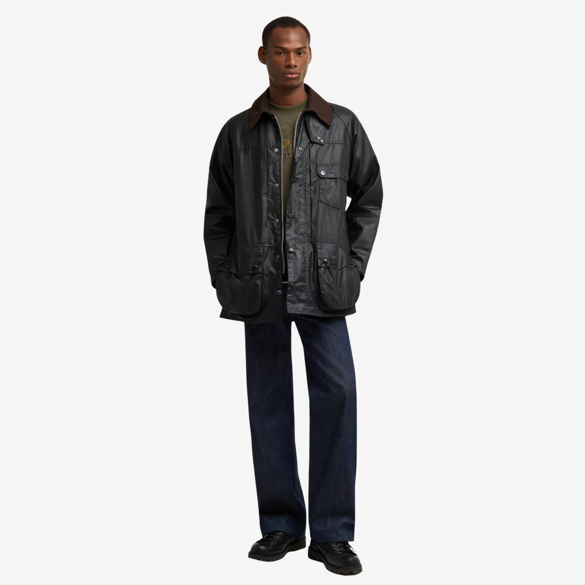 BARBOUR x A.P.C. - Beaufort Wax Jacket