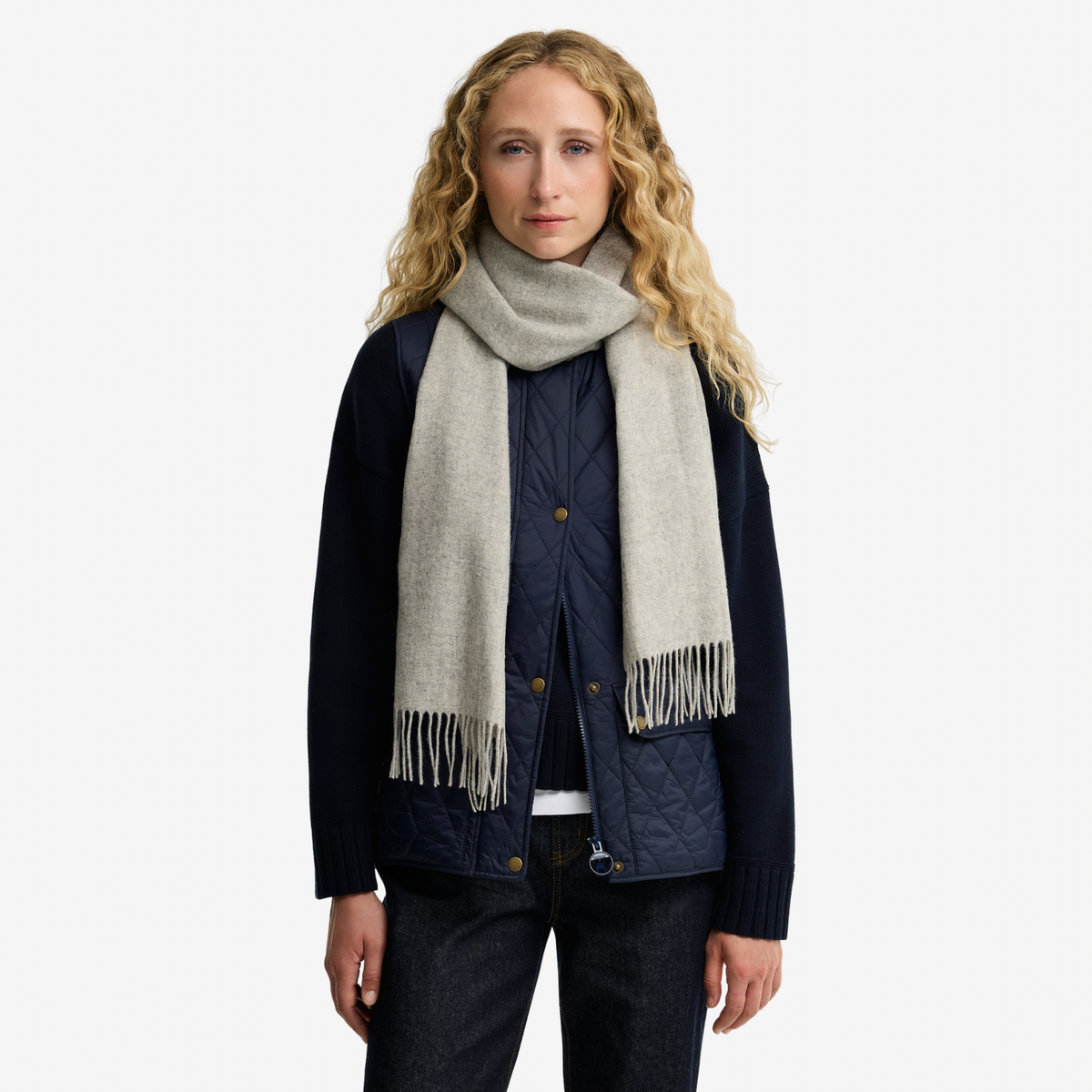 BARBOUR - W’ Lambswool Woven Scarf