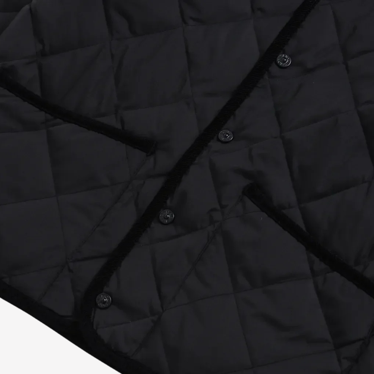 TAION - Piping Collar Down Cardigan