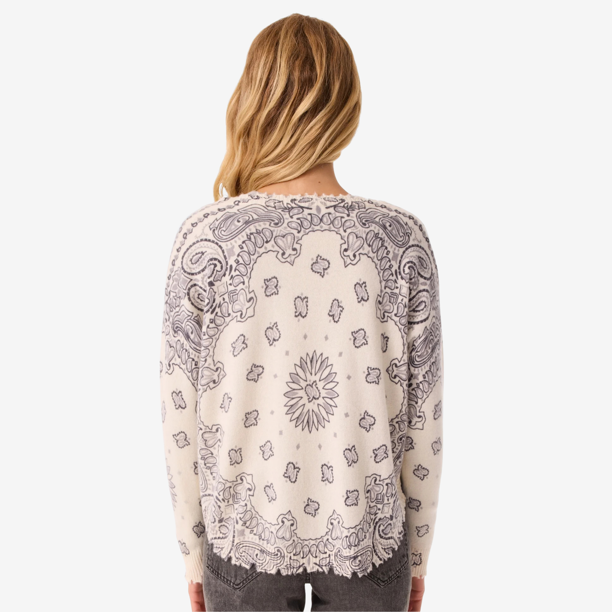 KUJTEN - W’ Mela Bandana Bico Sweater