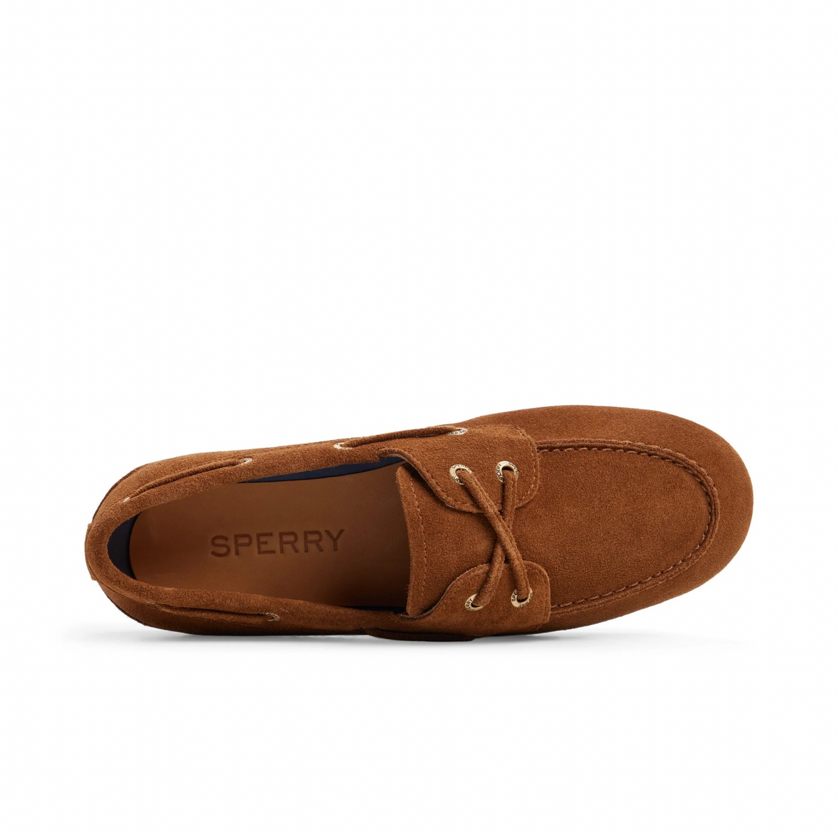 SPERRY TOP SIDER - W' Slim Boat Suede Leather Shoe
