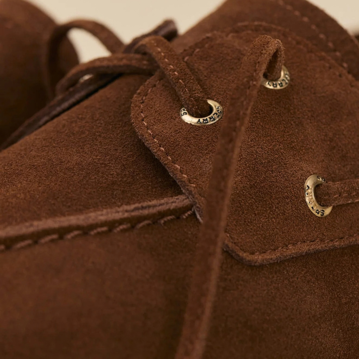 SPERRY TOP SIDER - W' Slim Boat Suede Leather Shoe
