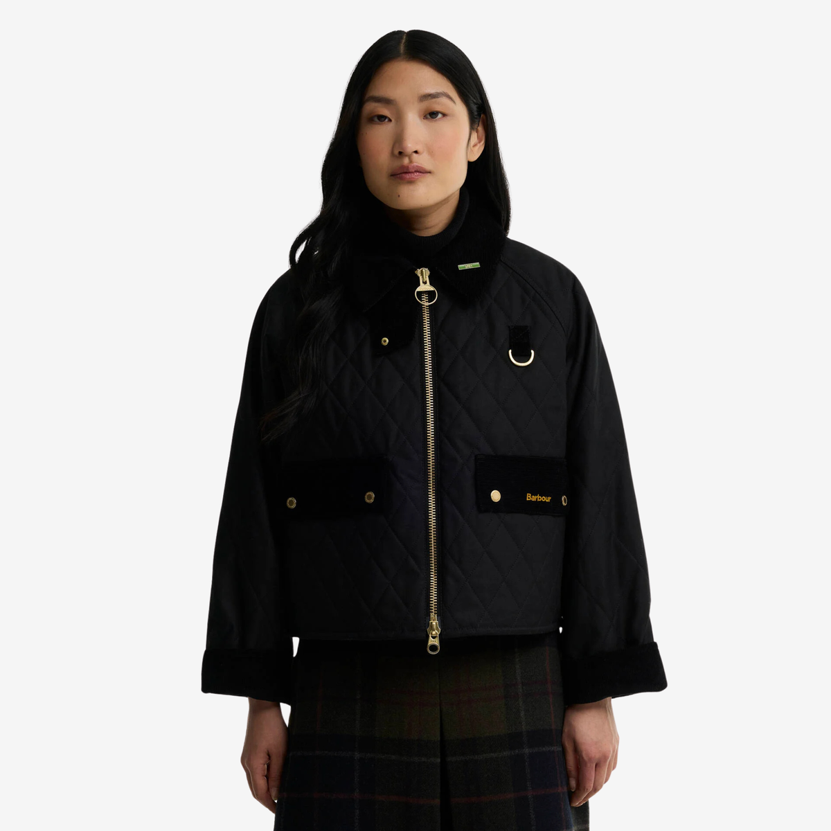 BARBOUR - W’ Icons Quilted Spey Wax Jacket