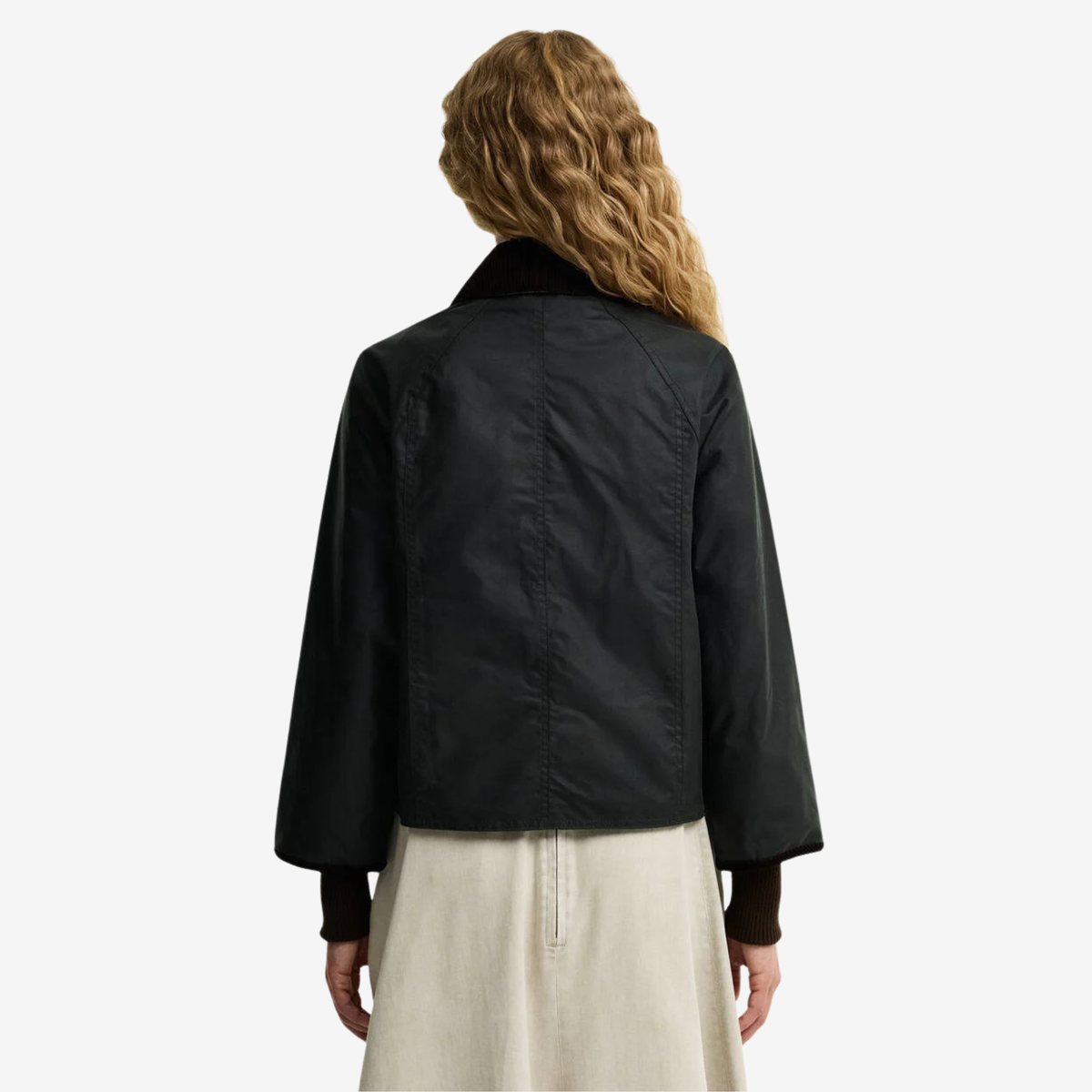 BARBOUR - W’ Cropped Beadnell Wax Jacket