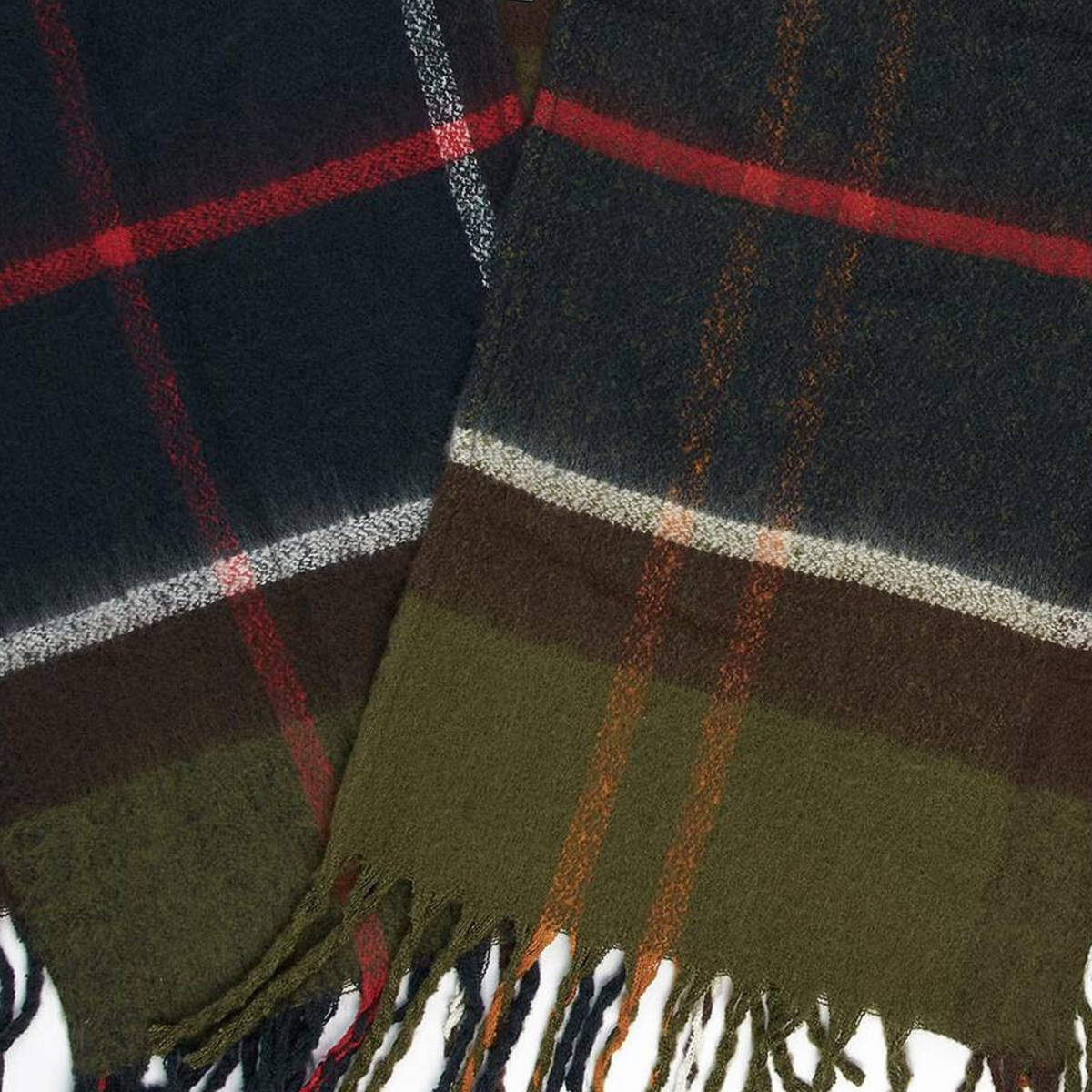 BARBOUR - W’ Isla Boucle Serape Scarf