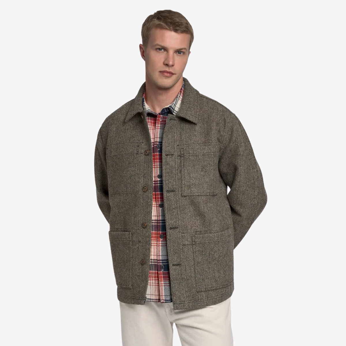 SEBAGO - Dorr Wool Herringbone Jacket