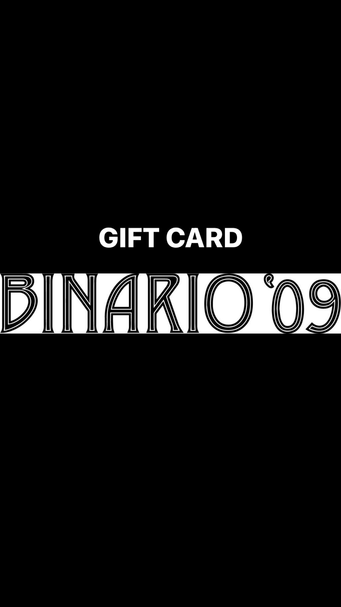 GIFT CARD