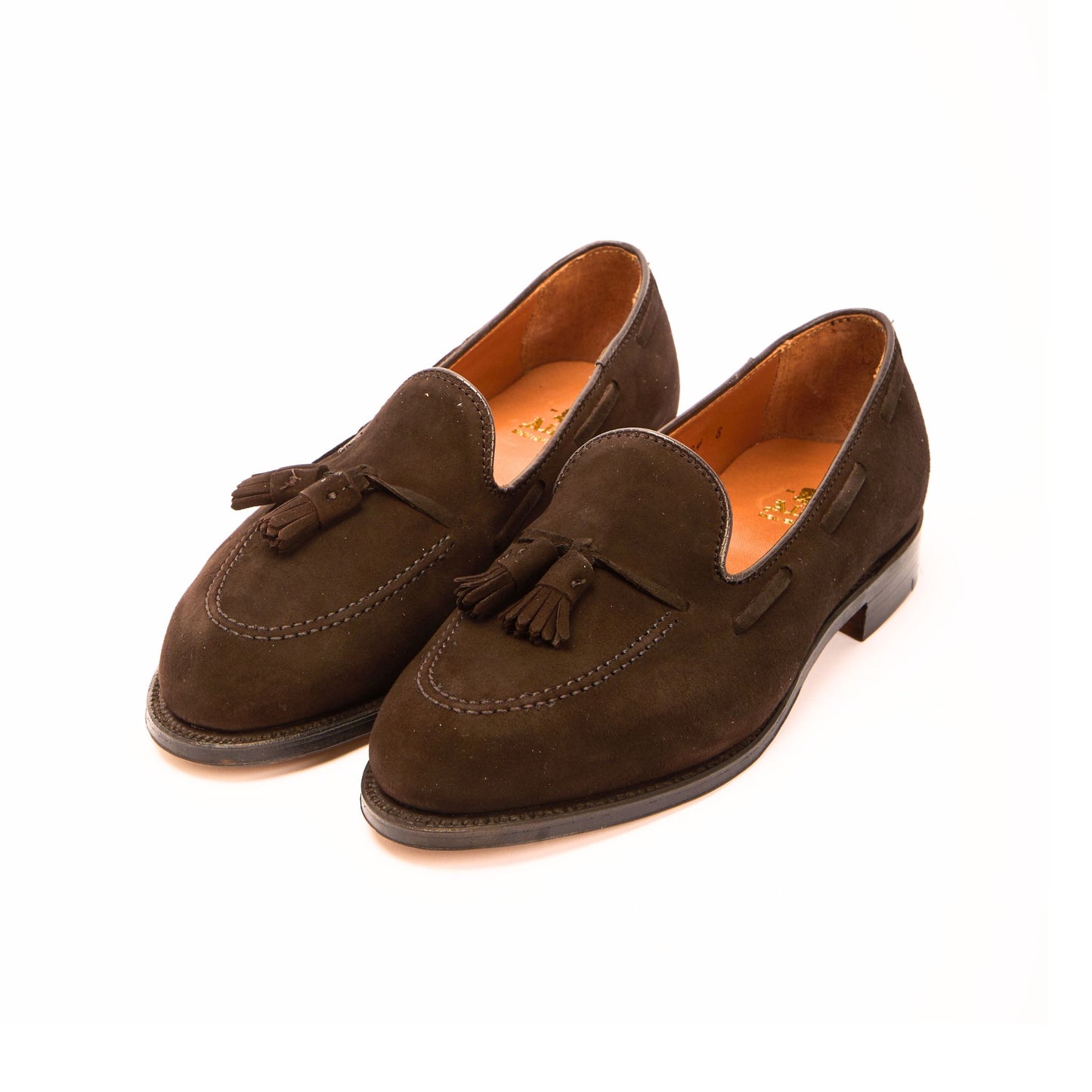 ALDEN - 666 Tassel Loafer Brown Suede