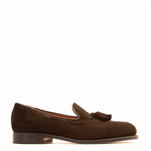 ALDEN - 666 Tassel Loafer Brown Suede