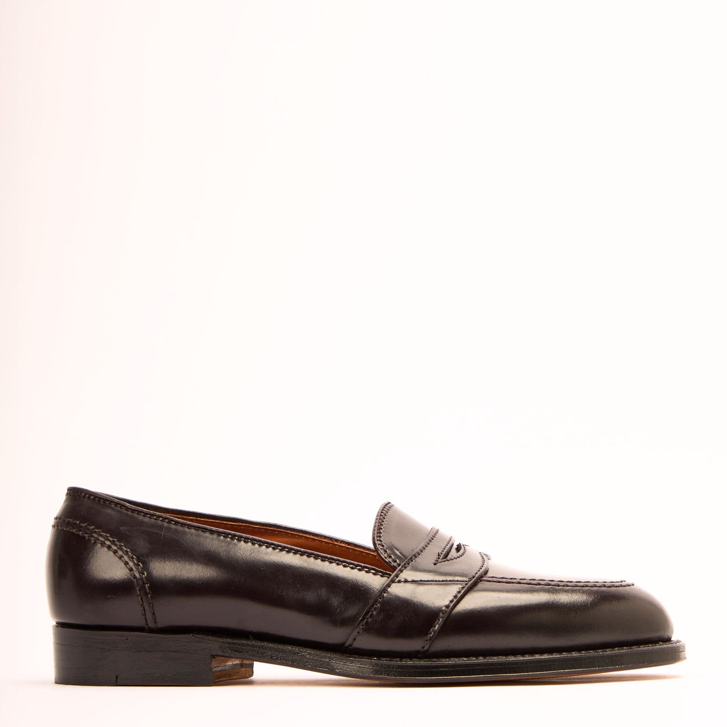 ALDEN - 684 Full Strap Loafer Burgundy